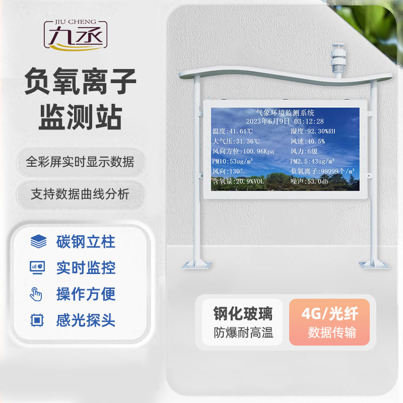 高智能一體化負氧離子監(jiān)測站